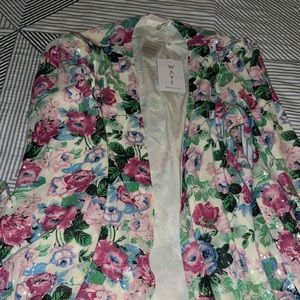 Where Are You From (WAYF) Floral Sequin Dress